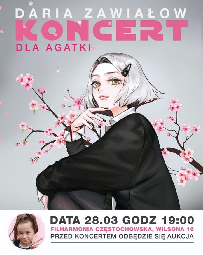 Daria Zawiałow zagra dla Agatki Kuberskiej. Koncert już 28 marca w Filharmonii Częstochowskiej 4
