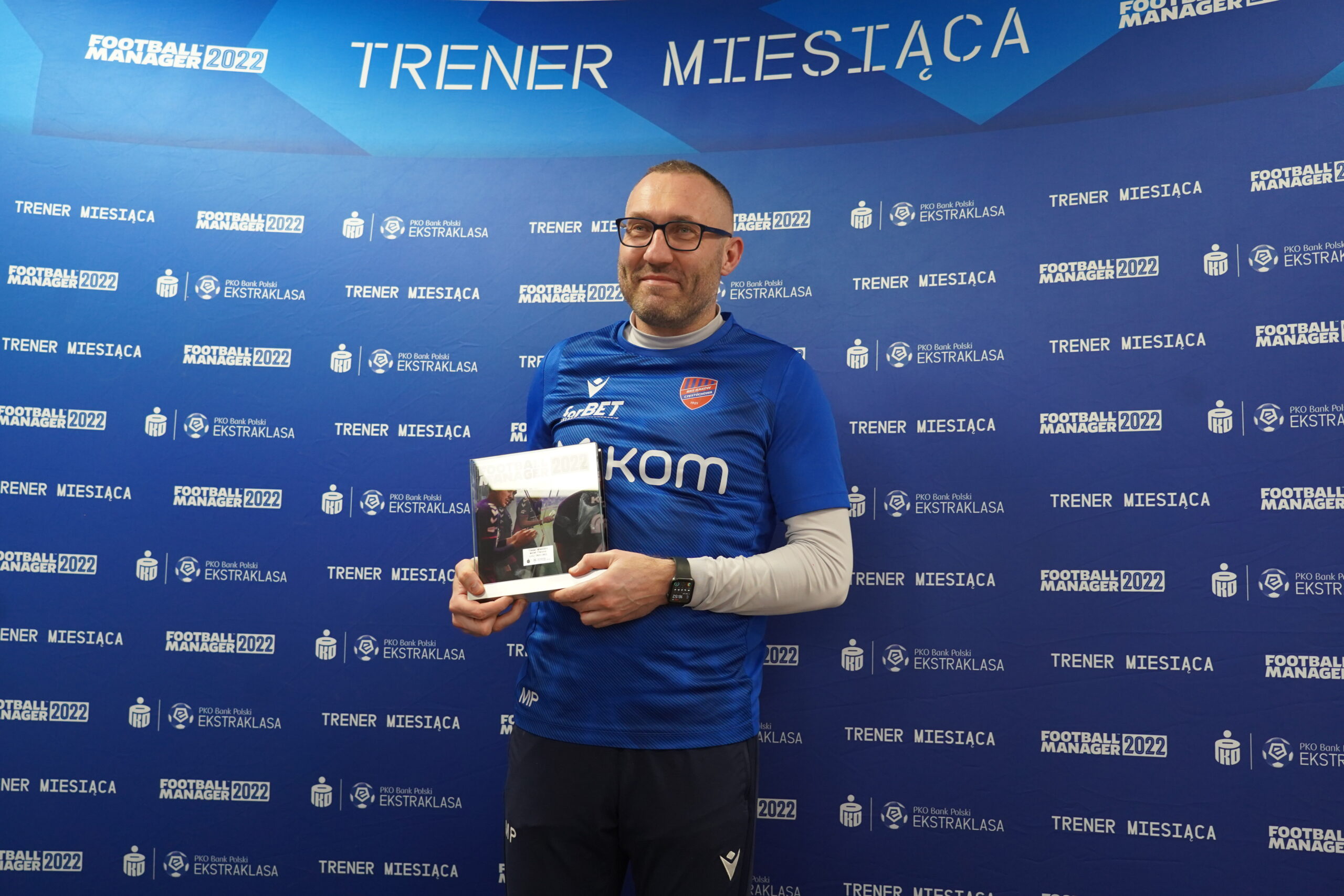 Trener Rakowa Marek Papszun czwarty raz z rzędu zdobył nagrodę „Trenera miesiąca” 1