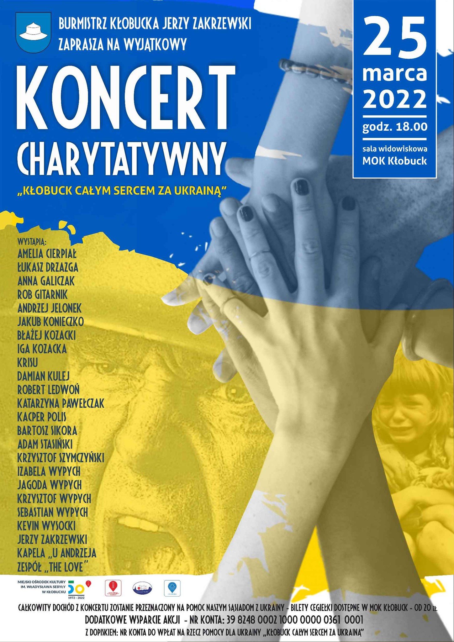 Kłobuck całym sercem z Ukrainą. Wyjątkowy koncert już 25 marca o godz. 18:00 1