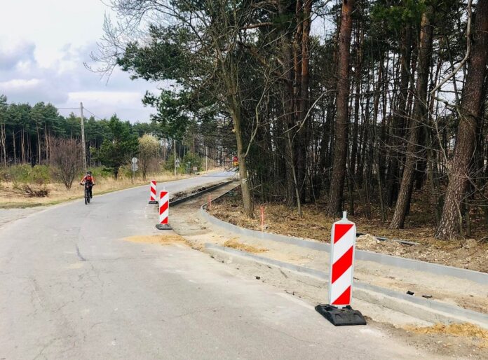Ruszyła budowa odcinka trasy rowerowej łączącej Olsztyn z Żarkami 2