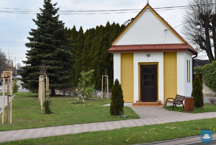 Wokół kapliczki przy ulicy Ogrójcowej w Kłobucku znowu jest zielono 10