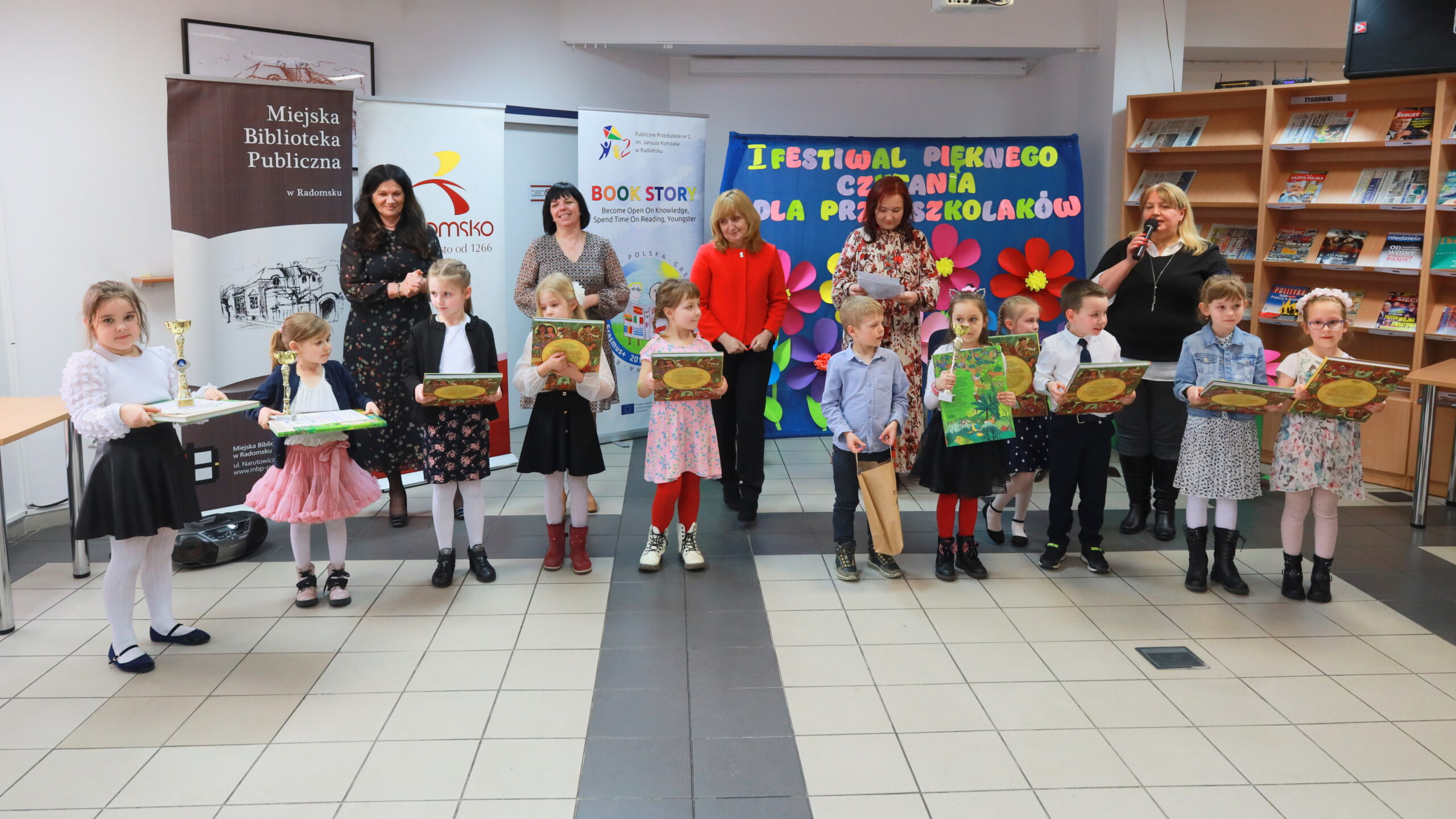 Przedszkolaki z Radomska czytają po mistrzowsku. Zakończył się I Festiwal Pięknego Czytania dla Przedszkolaków 7