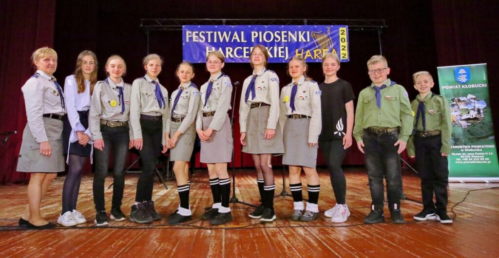 Powiatowy Festiwal Piosenki Harcerskiej „HARFA 2022” w Kłobucku 31