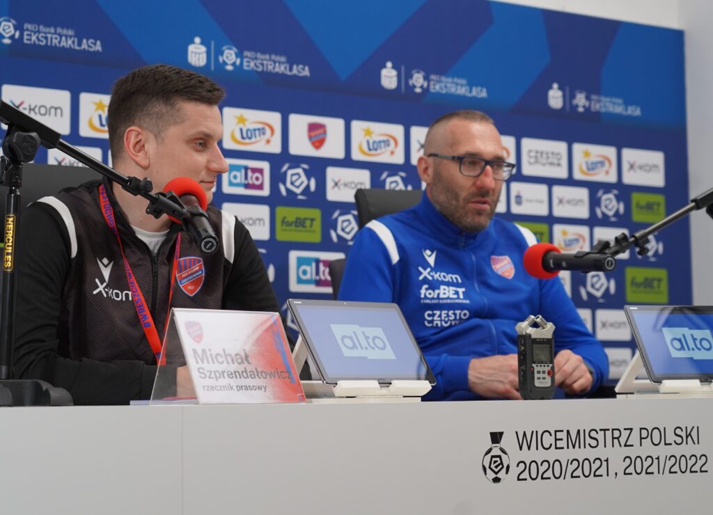 Marek Papszun po ostatnim meczu sezonu z Lechią Gdańsk: Duże gratulacje dla zespołu za cały sezon 4