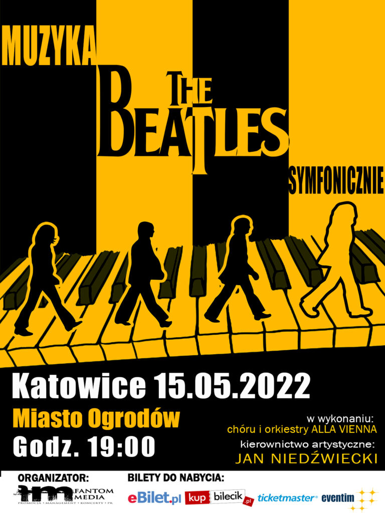 "Muzyka The Beatles Symfoniczne" zabrzmi w katowickim Mieście Ogrodów 2