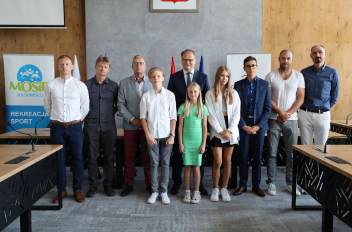 Uzdolnieni młodzi sportowcy z Radomska zostali nagrodzeni 6