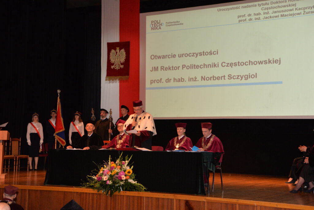 Nadano tytuły doktora honoris causa Politechniki Częstochowskiej 2
