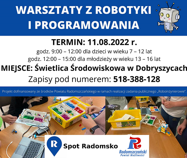 Radomsko - Warsztaty z robotyki dla dzieci i młodzieży 5