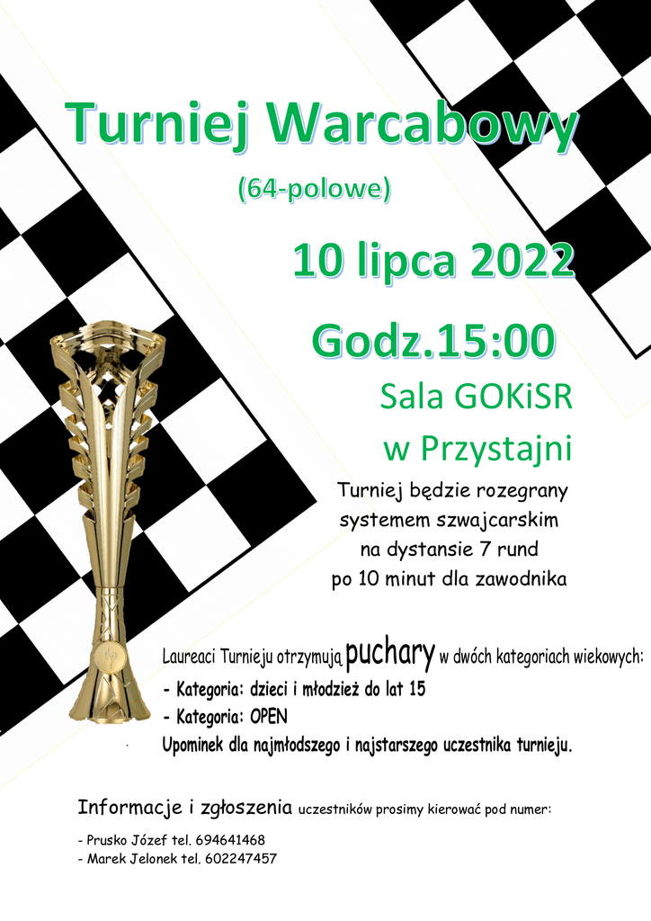 Turniej warcabowy w GOKSiR w Przystajni 96