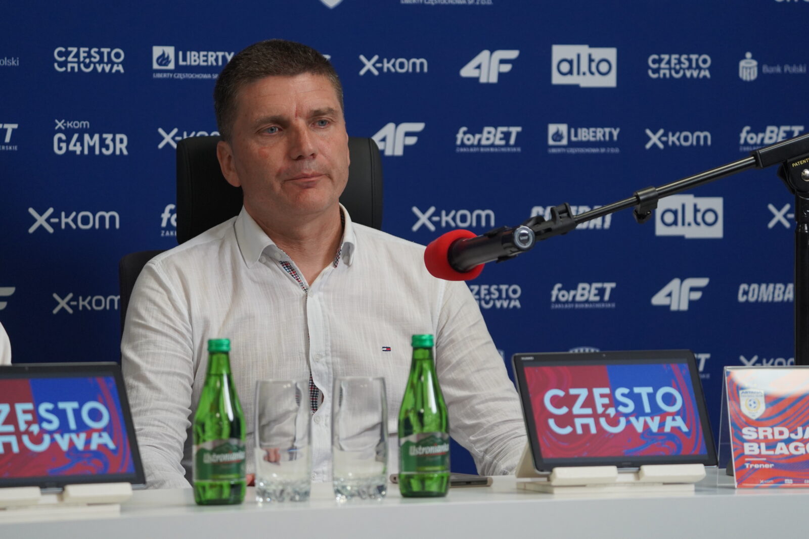 Trener FC Astana Sdrjan Blagojević po porażce z Rakowem: Gdy się przegrywa 0:5 to każde usprawiedliwienie brzmi głupio 8