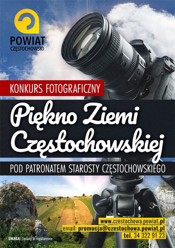 Kolejna edycja Konkursu Fotograficznego „Piękno ziemi częstochowskiej” 2