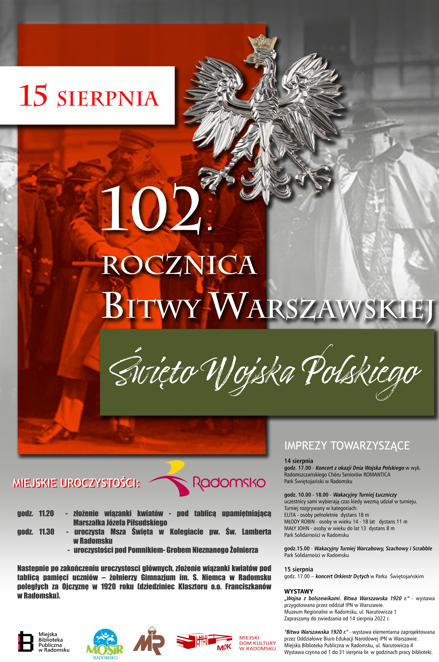 Radomsko - Miejskie obchody Święta Wojska Polskiego – program 1