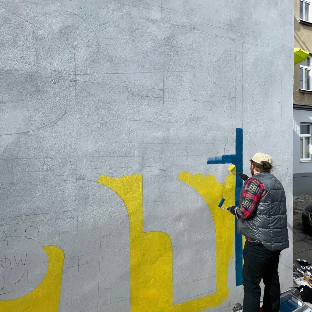 Widzieliście już nowy mural na ul. Mielczarskiego? To zapowiedź Festiwalu eFKA 2022 2