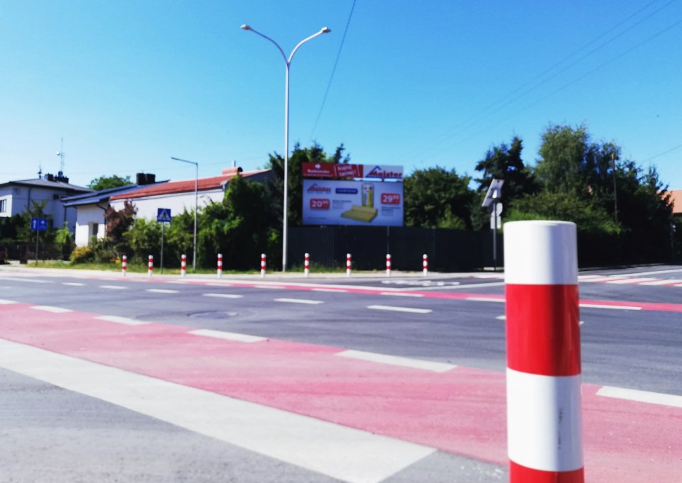 Zakończyły się prace przy przebudowie skrzyżowania ulic Sucharskiego i Poprzecznej w Radomsku 1