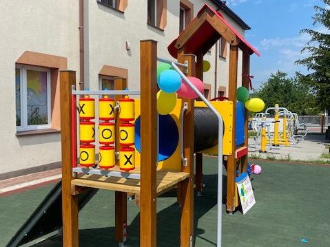 Nowe place zabaw w Kusiętach i Turowie 2