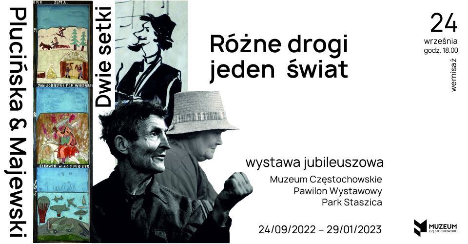 "Dwie setki – Plucińska & Majewski", czyli wernisaż jubileuszowej wystawy w Muzeum Częstochowskim 3