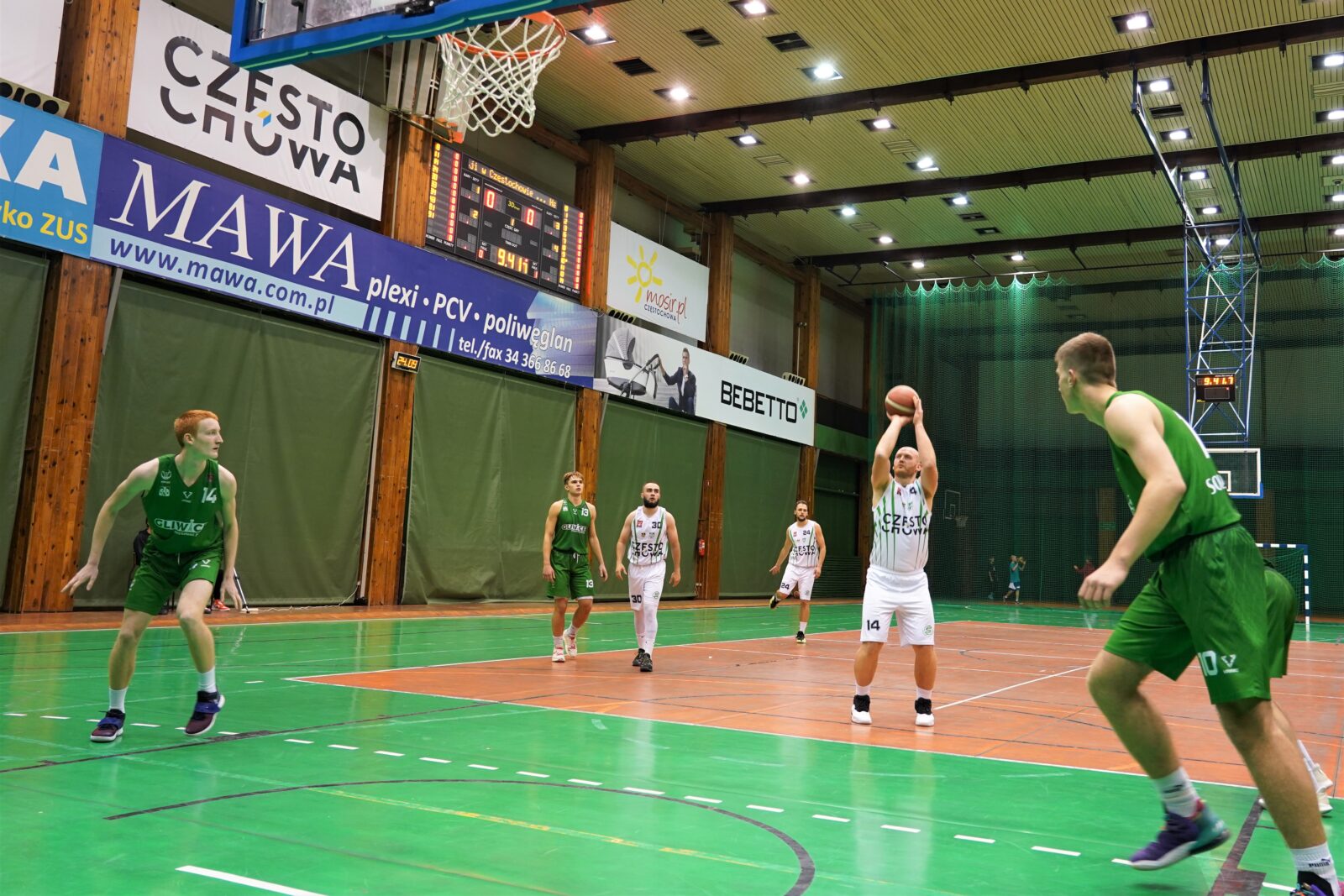 Koszykarze AZS Częstochowa grają w niedzielę w Hali Polonia 3