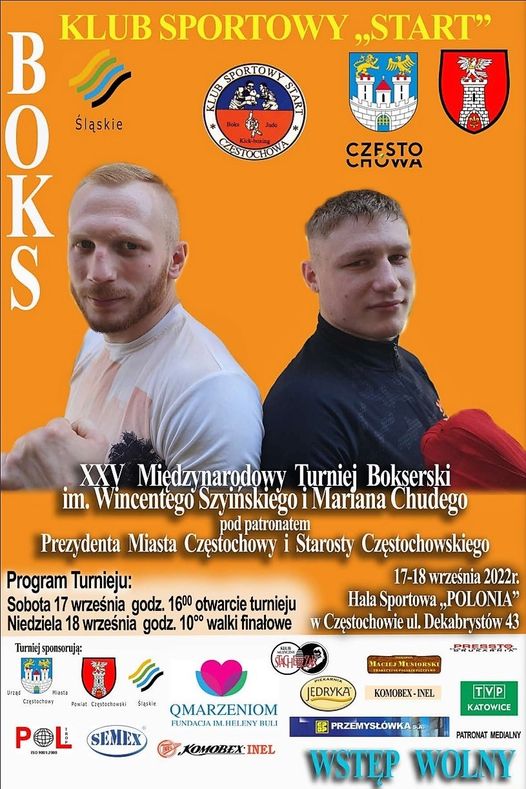 W hali Polonia odbędzie się turniej bokserski im. W. Szyińskiego i M. Chudego 1