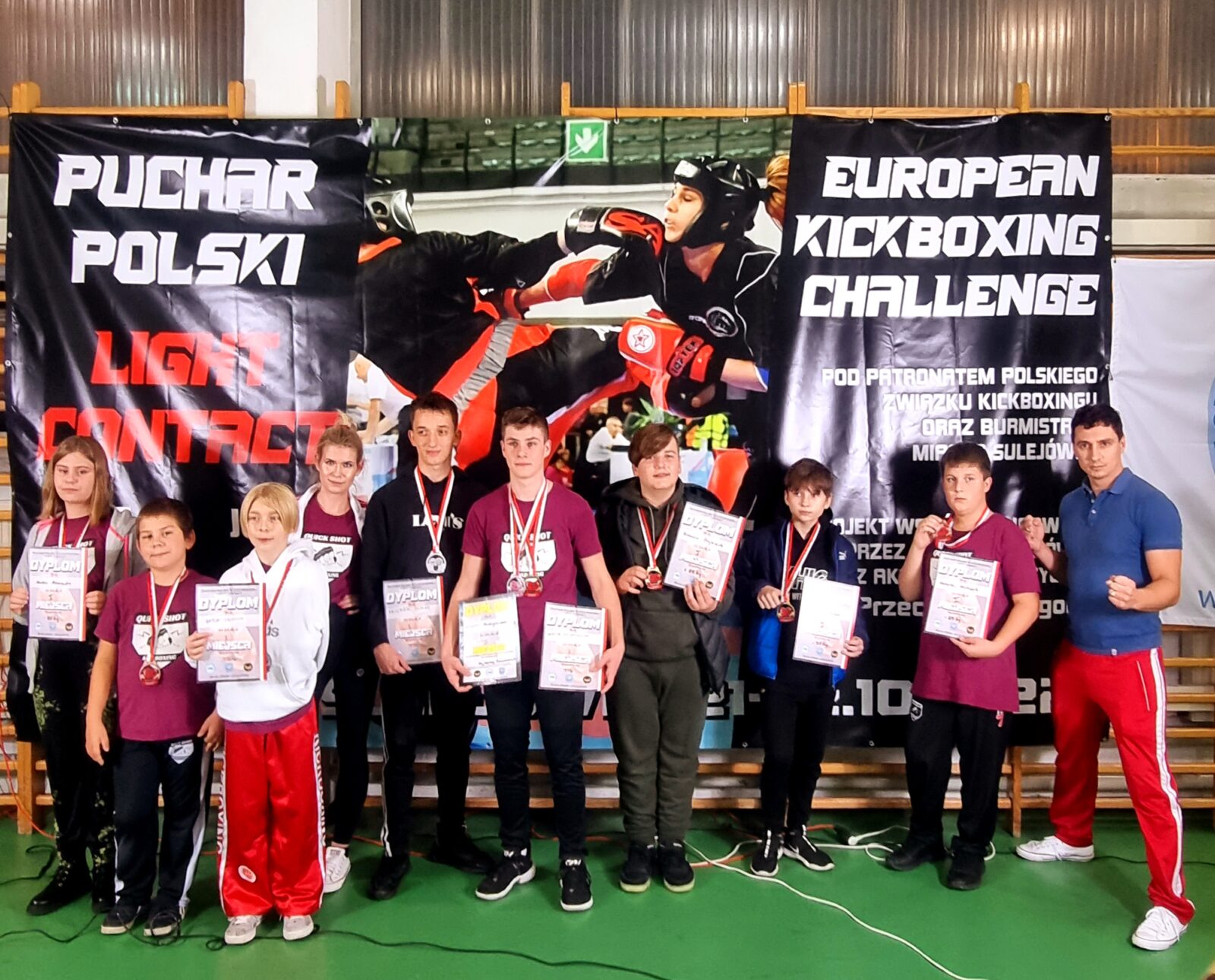Hardcorowy Puchar Polski kickboxingu - na podium 8 zawodników z Częstochowy 1