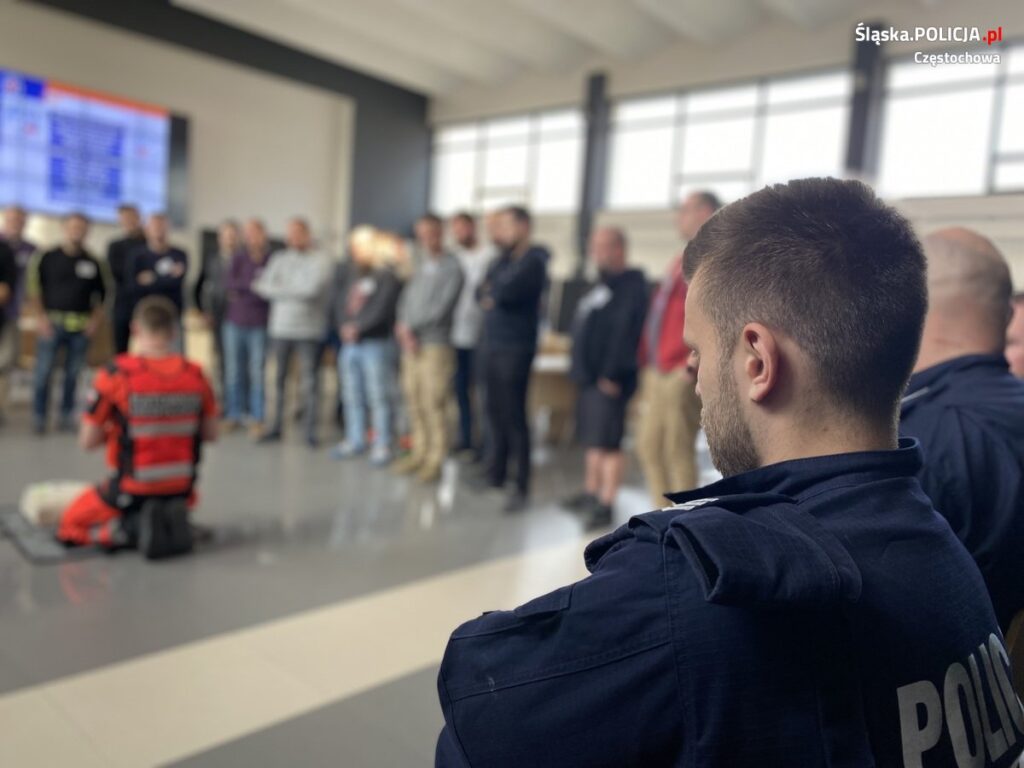 Częstochowska policja przeprowadziła szkolenia dla rezerwistów. 3