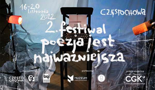 Festiwal Poezja Jest Najważniejsza doczekał się kontynuacji. 16 listopada wystartuje druga edycja! 1