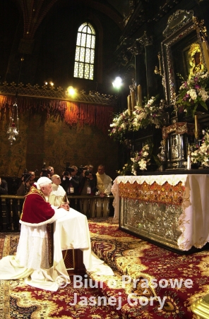 Nie żyje Benedykt XVI. Jasna Góra wspomina wizytę papieża w 2006 roku 2