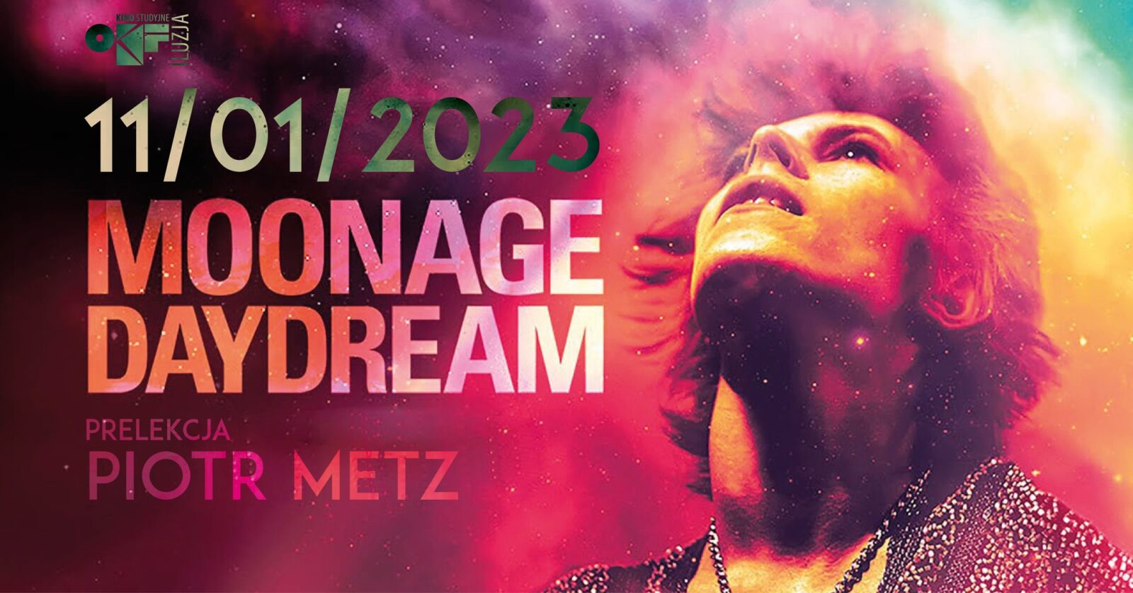 OKF. W Częstochowie odbędzie się pokaz specjalny filmu "Moonage Daydream" z udziałem Piotra Metza 8