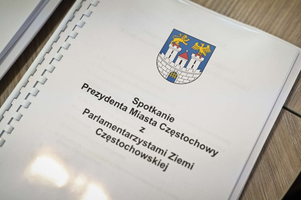Częstochowa. Spotkanie władz miasta z parlamentarzystami 3