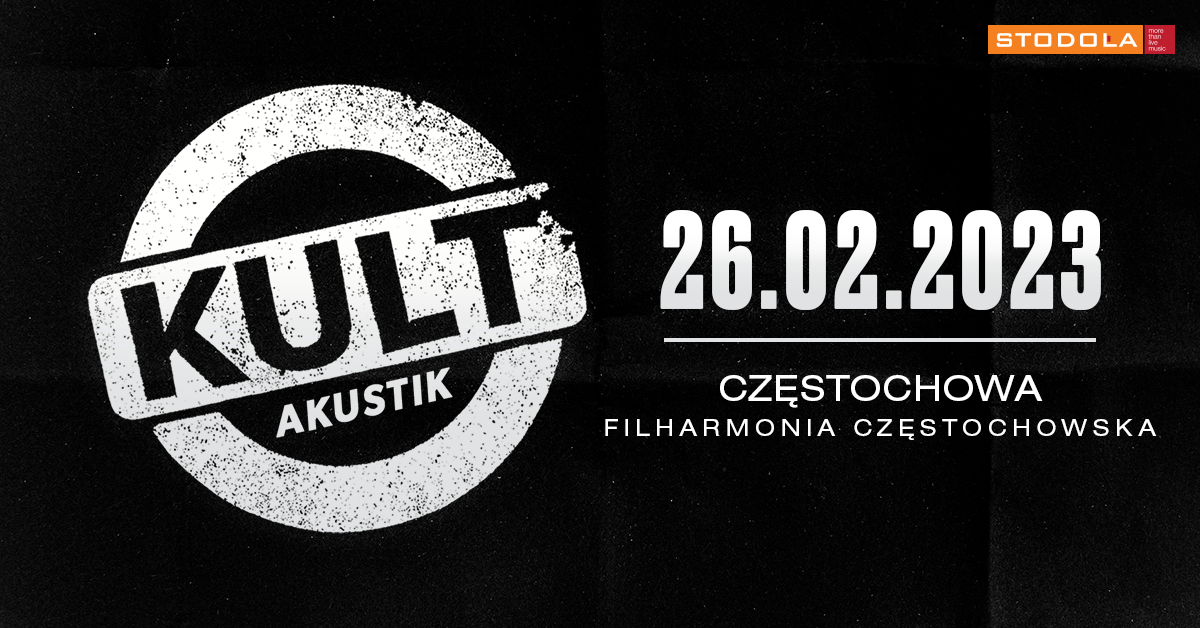 "Kult Akustik" już 26 lutego w Częstochowie. Mamy podwójne zaproszenia [KONKURS] 9