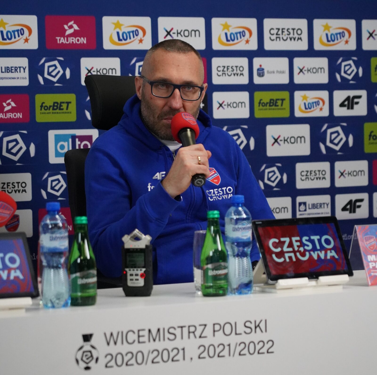 Trener Rakowa Marek Papszun przed meczem Pucharu Polski w Lublinie: Będziemy chcieli awansować do półfinału 1
