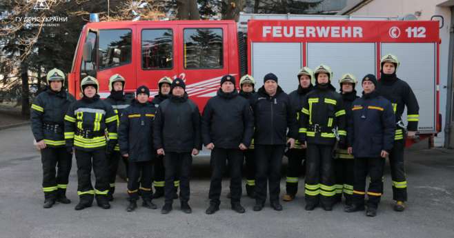 Częstochowa dla Charkowa. Ukraińscy strażacy otrzymali samochód ratowniczo-gaśniczy, przekazany z inicjatywy klubów rotariańskich z Phorzhaim i Częstochowy 2