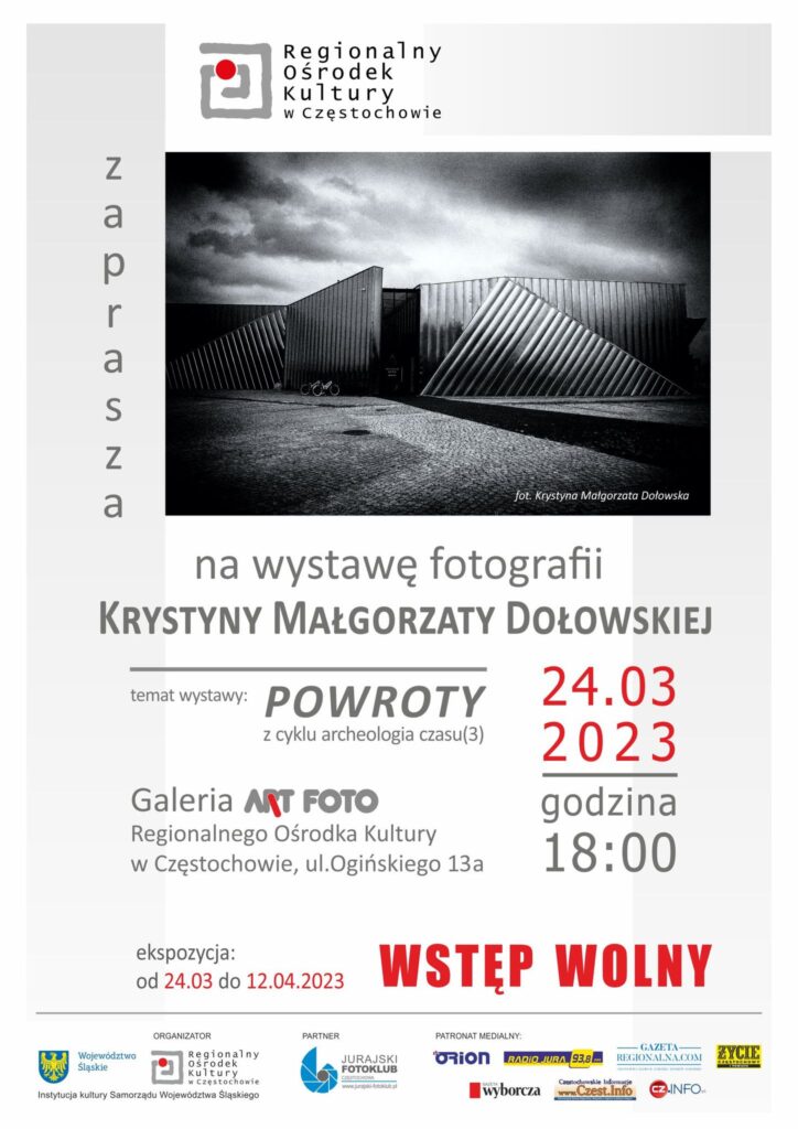 Wystawa fotografii Krystyny Małgorzaty Dołowskiej w częstochowskim ROK-u 3