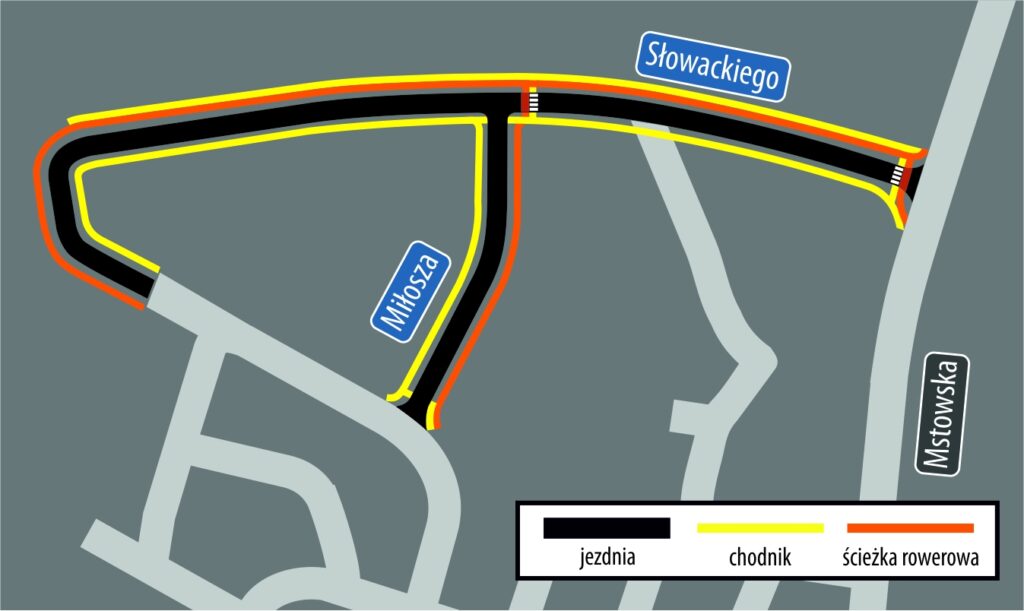 W Olsztynie rozpoczęto budowę ulicy Słowackiego i ulicy Miłosza 3