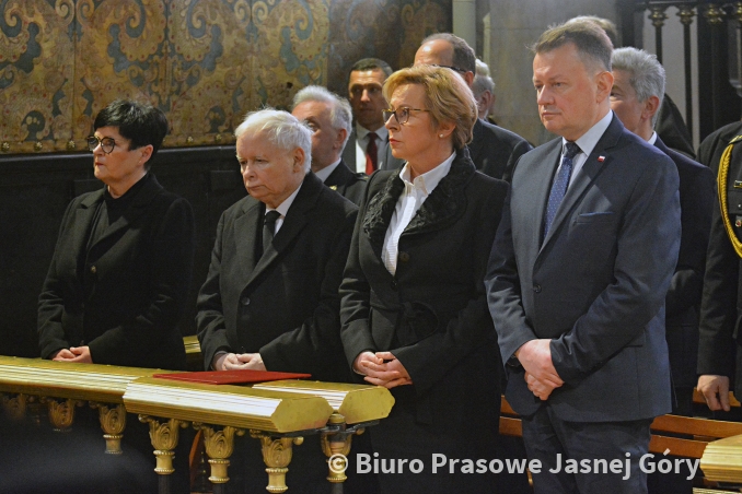 13. rocznica katastrofy smoleńskiej. W uroczystościach na Jasnej Górze uczestniczył m.in. Jarosław Kaczyński [ZDJĘCIA] 1