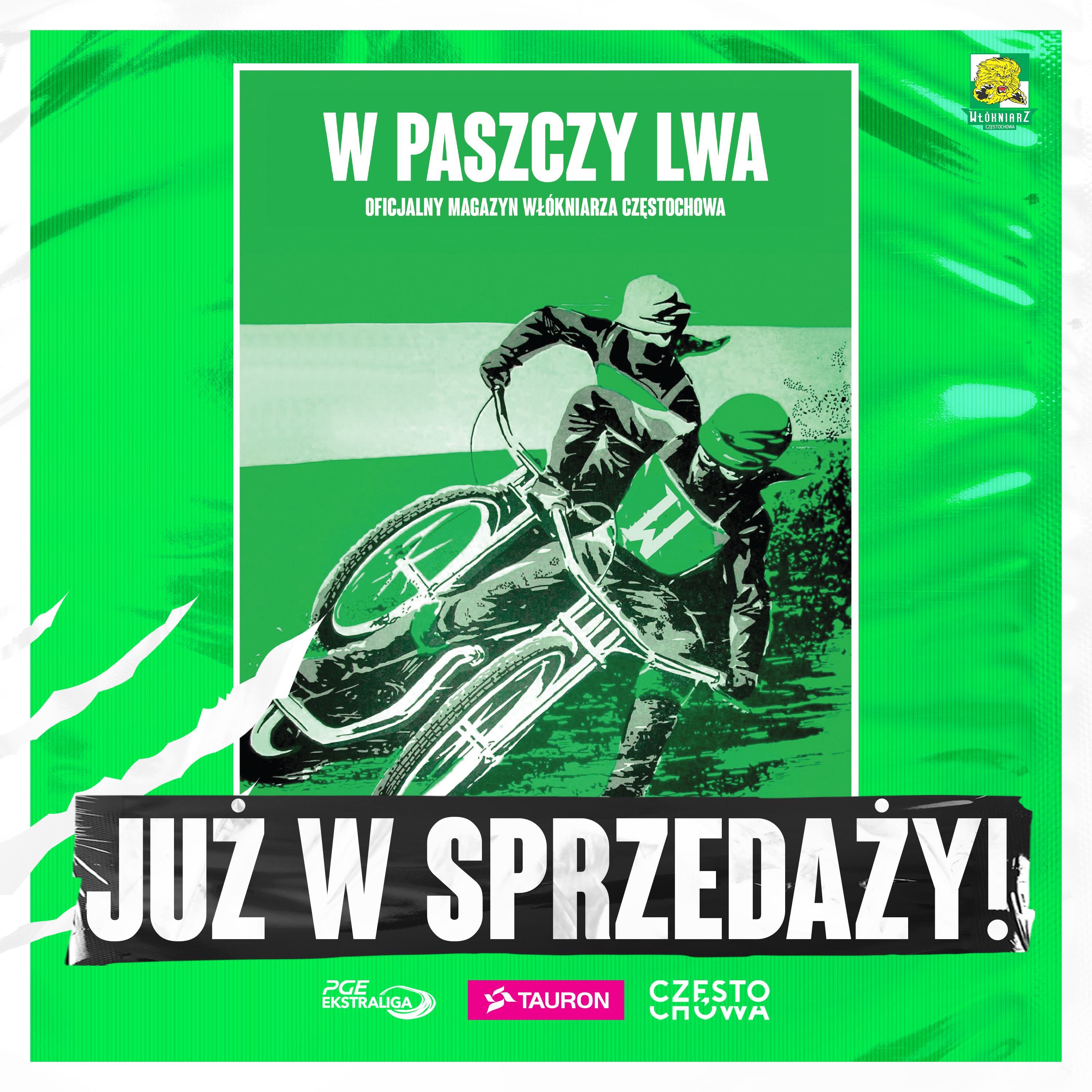 Start sprzedaży magazynu "W Paszczy Lwa". Przy druku pomagała „Gazeta Regionalna”. Zachęcamy do zakupu... 1