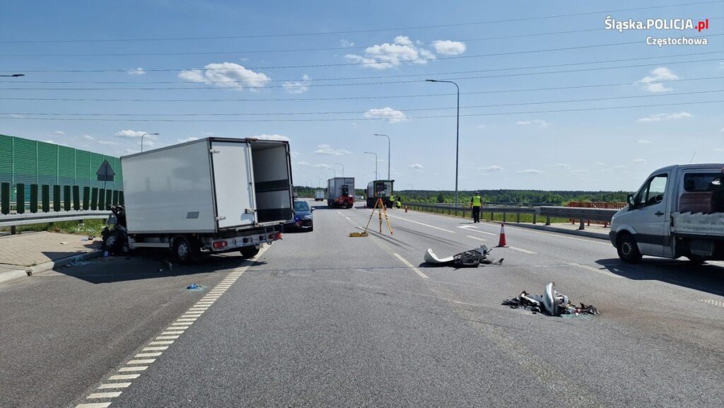 Śmiertelny wypadek na autostradzie A 1 1