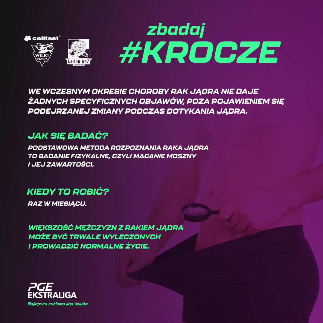 Meczowy hasztag #KROCZE pomógł w profilaktycznej akcji "Zbadaj #KROCZE" 1