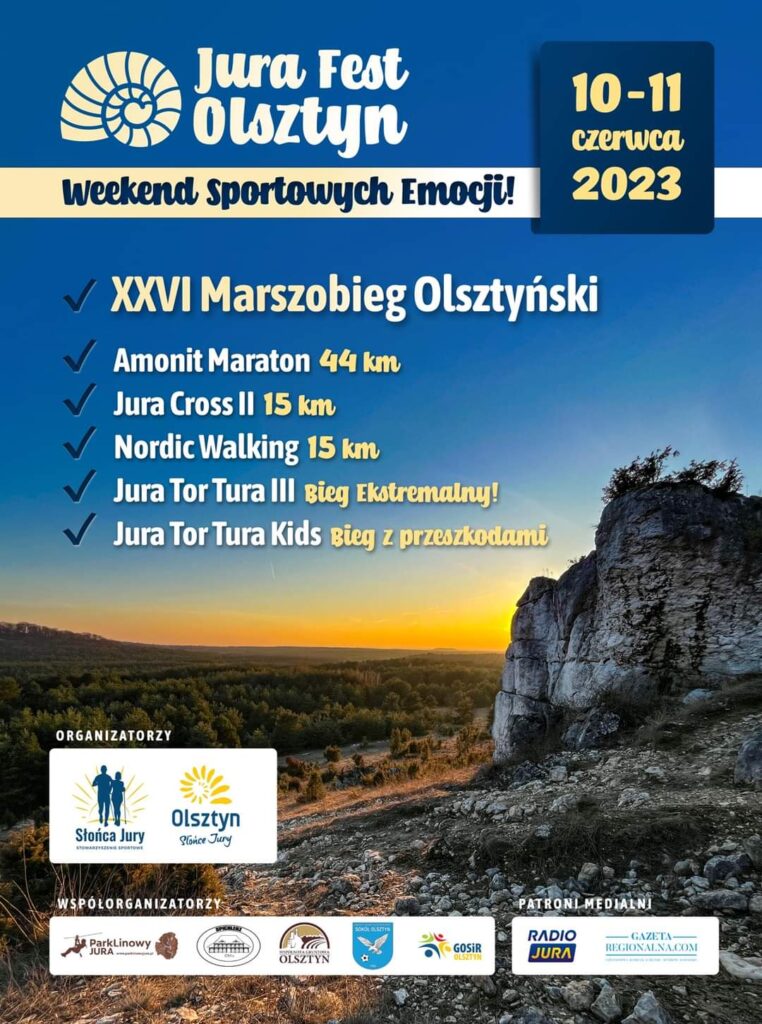 Pierwszy festiwal biegowy Jura Fest Olsztyn - znakomity pomysł na aktywny wypoczynek w czerwcowy weekend 28