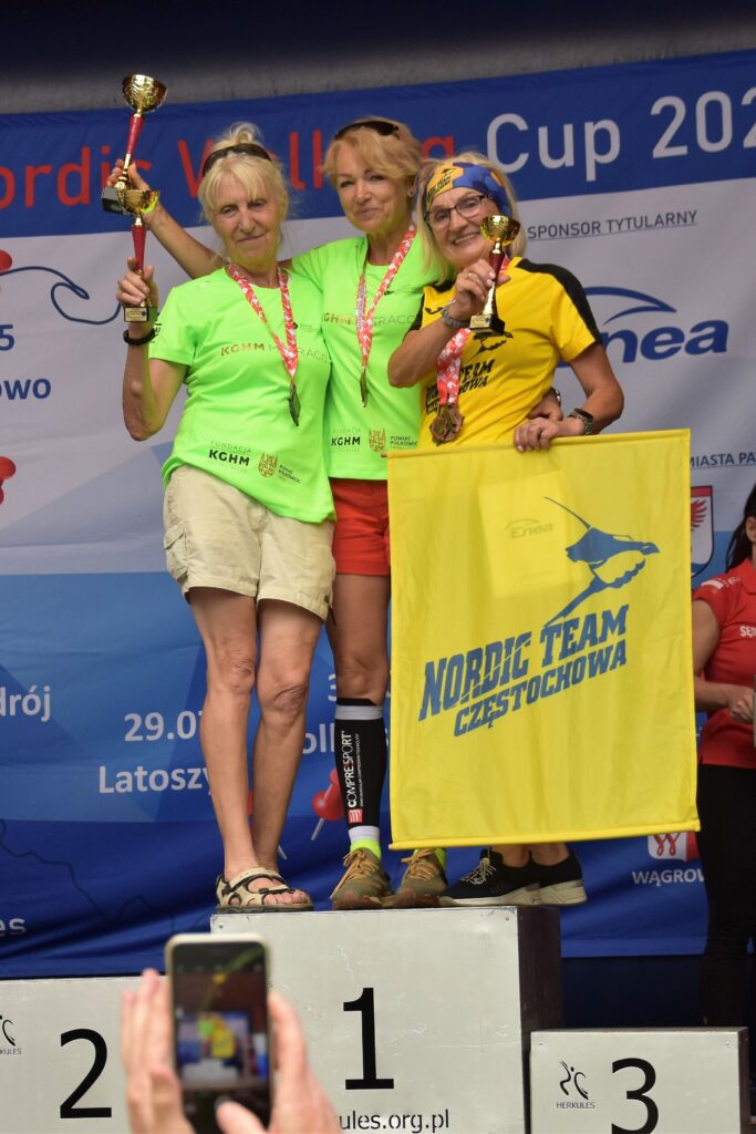 Nordic Team Częstochowa z medalami Mistrzostw Polski 26