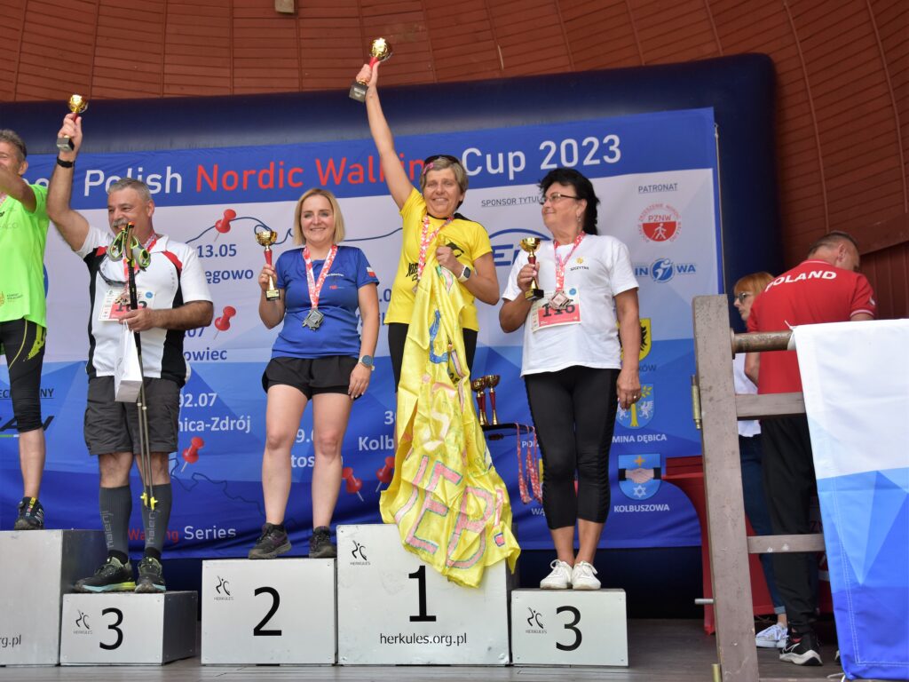 Nordic Team Częstochowa z medalami Mistrzostw Polski 2