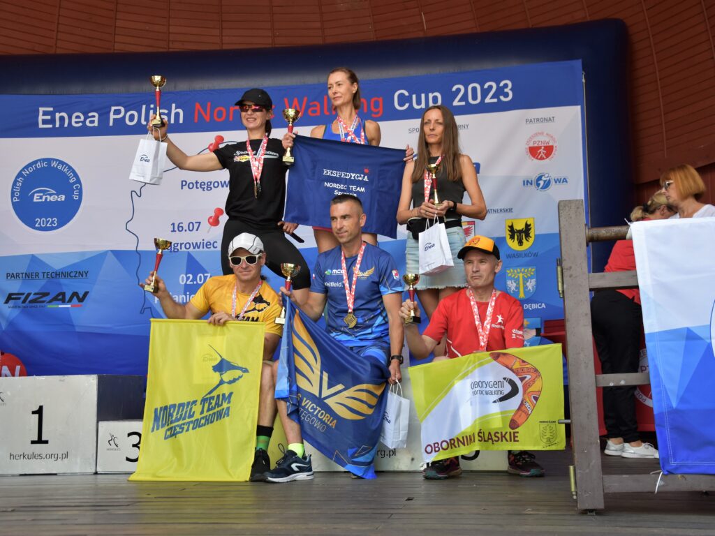 Nordic Team Częstochowa z medalami Mistrzostw Polski 25