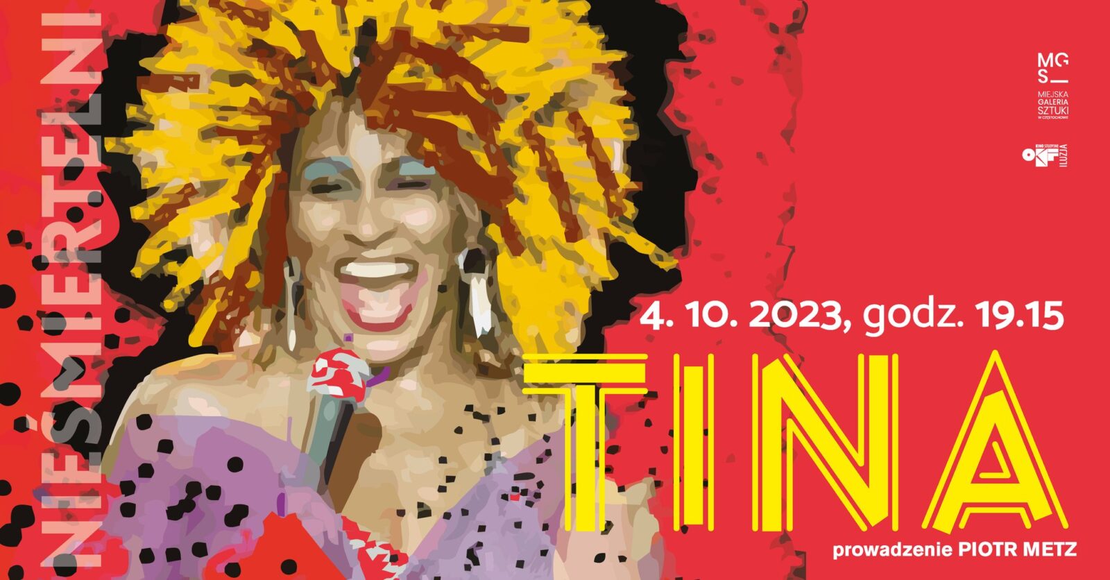 "Nieśmiertelna" Tina Turner bohaterką kolejnego spotkania w Miejskiej Galerii Sztuki 4