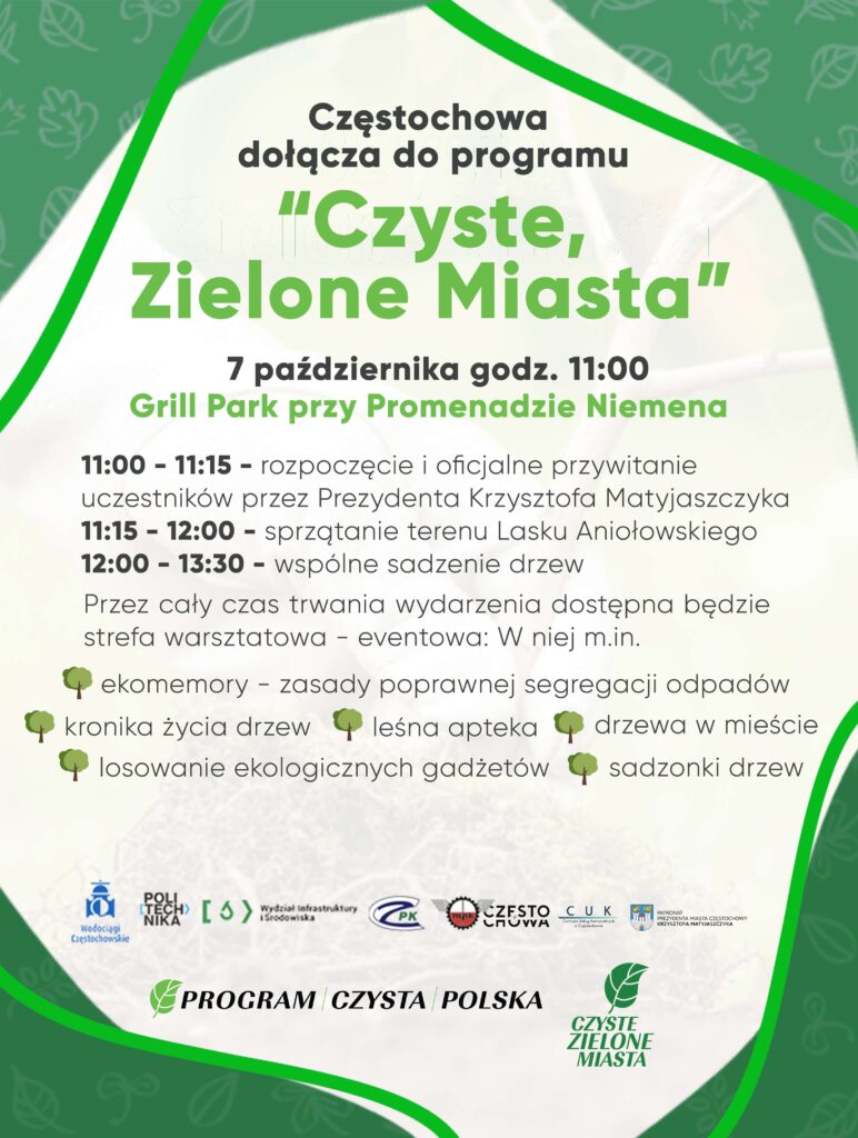 Akcja sadzenia drzew na Promenadzie Czesława Niemena – 7 października 2