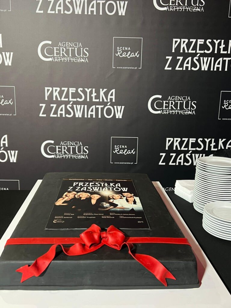 "Przesyłka z zaświatów". Warszawska premiera spektaklu Agencji Artystycznej Certus 24
