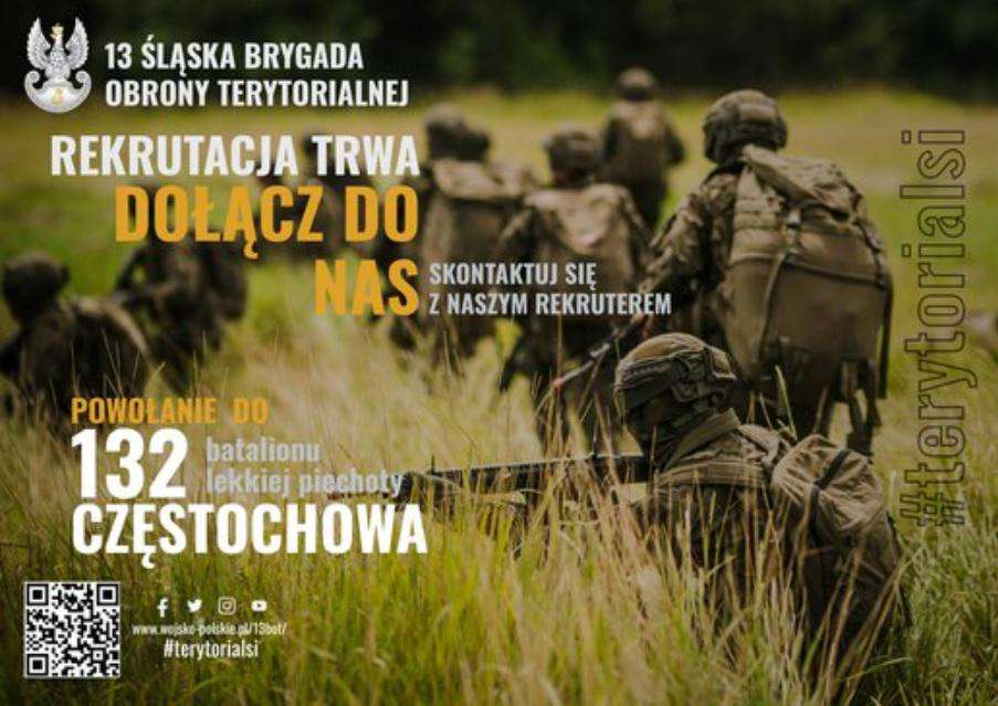 Powstanie częstochowski batalion Wojsk Obrony Terytorialnej 1