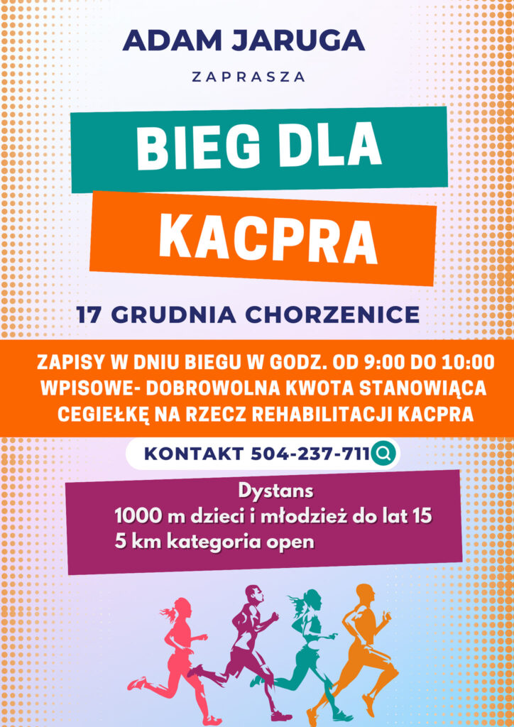 Charytatywny "Bieg dla Kacpra" w Chorzenicach 2