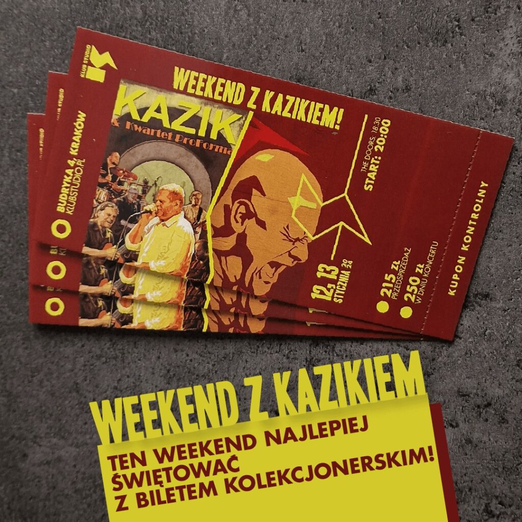 "Weekend z Kazikiem" w Klubie Studio. Mamy podwójne zaproszenie [KONKURS] 4