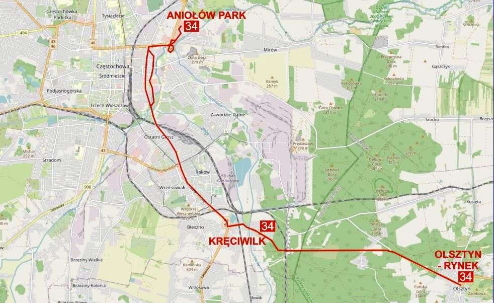 Plany zoptymalizowania komunikacji miejskiej w Częstochowie. Co się zmieni? 5