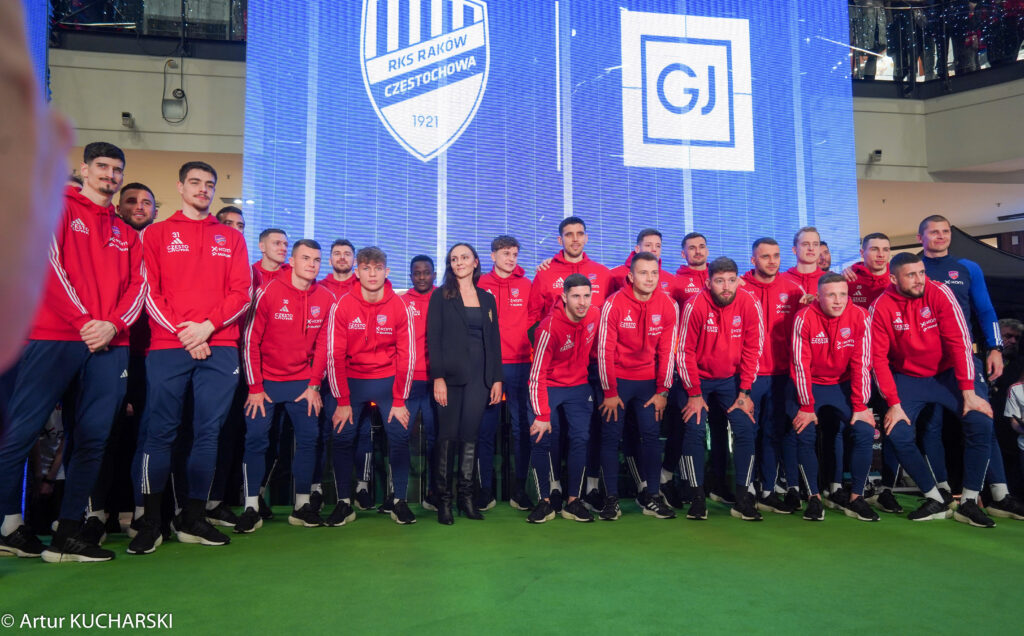 Prezentacja drużyny Rakowa Częstochowa i nowych zawodników odbyła się w GJ 3
