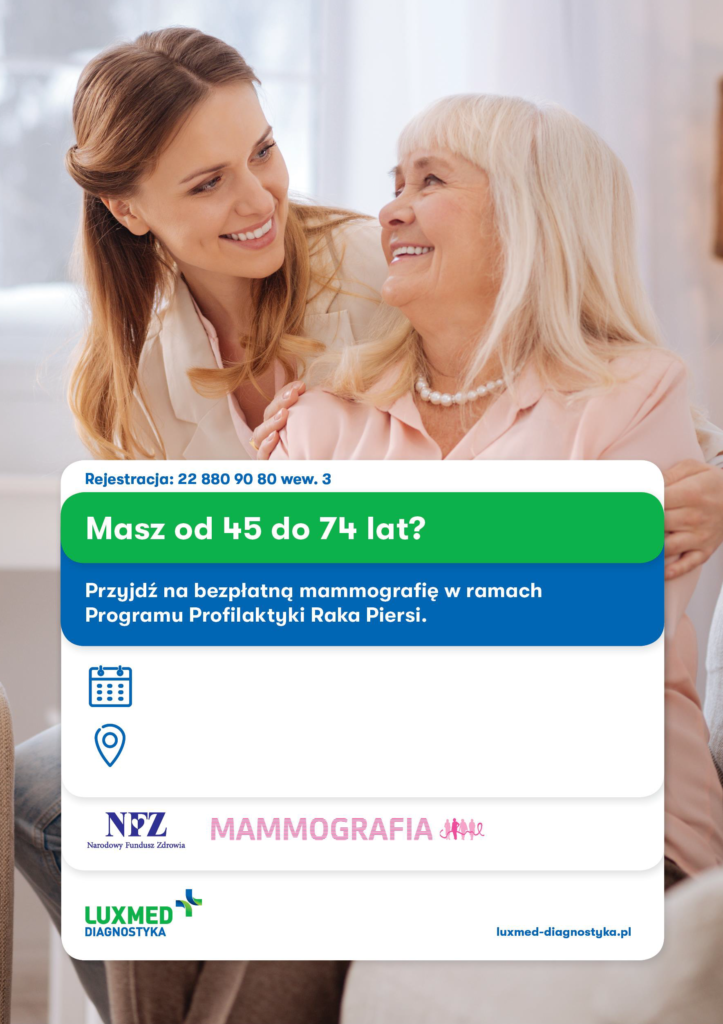 Bezpłatna mammografia znów w Częstochowie. Badania zaplanowano na 6 i 7 marca 2